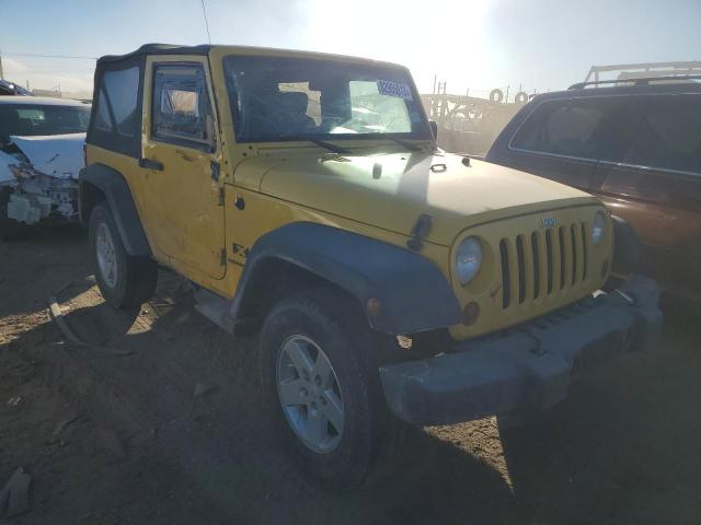 1J4FA24169L759800 - 2009 JEEP WRANGLER X YELLOW photo 4