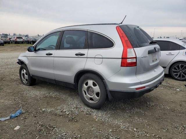 5J6RE4H31AL048079 - 2010 HONDA CR-V LX SILVER photo 2