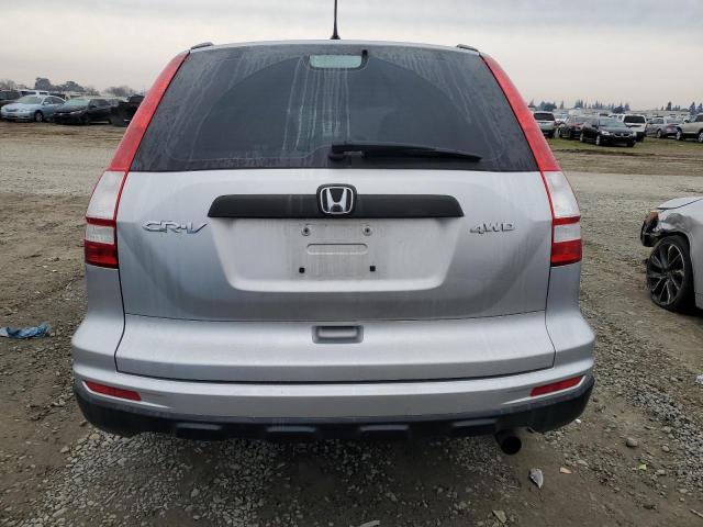 5J6RE4H31AL048079 - 2010 HONDA CR-V LX SILVER photo 6