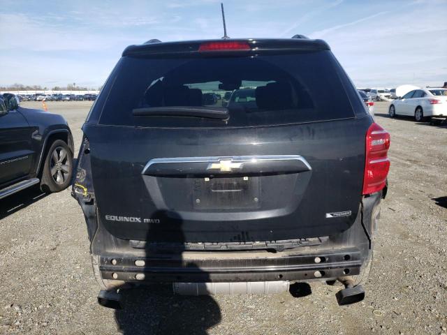 2GNFLGE37H6198096 - 2017 CHEVROLET EQUINOX PREMIER BLACK photo 6