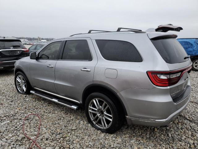 1C4RDJEG0EC327026 - 2014 DODGE DURANGO CITADEL SILVER photo 2