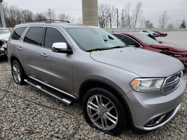 1C4RDJEG0EC327026 - 2014 DODGE DURANGO CITADEL SILVER photo 4