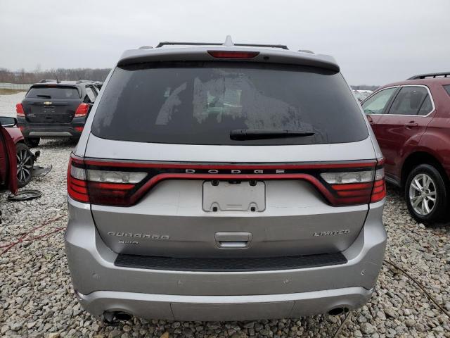 1C4RDJEG0EC327026 - 2014 DODGE DURANGO CITADEL SILVER photo 6