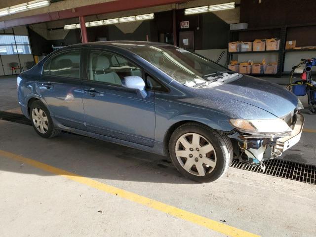 19XFA16549E010762 - 2009 HONDA CIVIC LX BLUE photo 4