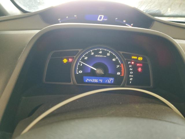 19XFA16549E010762 - 2009 HONDA CIVIC LX BLUE photo 9