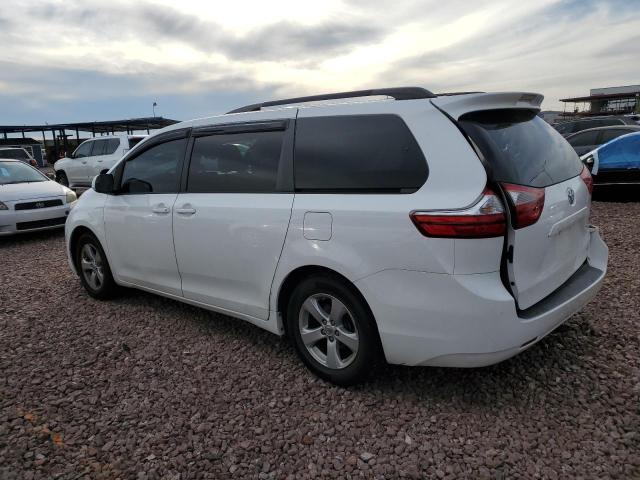 5TDKZ3DC7HS816703 - 2017 TOYOTA SIENNA LE WHITE photo 2