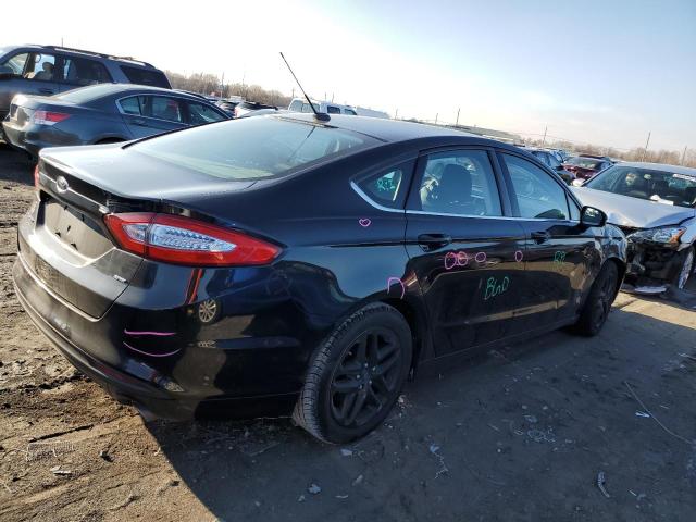 3FA6P0H70DR330207 - 2013 FORD FUSION SE BLACK photo 3