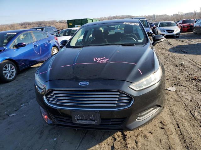 3FA6P0H70DR330207 - 2013 FORD FUSION SE BLACK photo 5