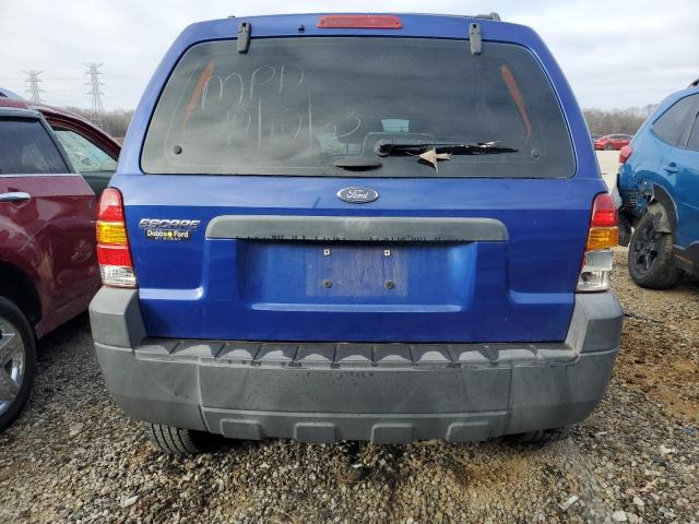 1FMYU92Z15KB25331 - 2005 FORD ESCAPE XLS BLUE photo 6