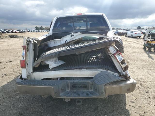 1FTPW12525FA39348 - 2005 FORD F150 SUPERCREW WHITE photo 6