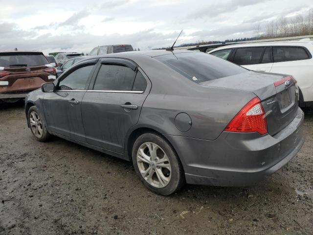 3FAHP0HA8CR273144 - 2012 FORD FUSION SE GRAY photo 2