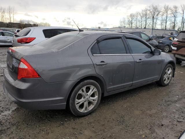 3FAHP0HA8CR273144 - 2012 FORD FUSION SE GRAY photo 3