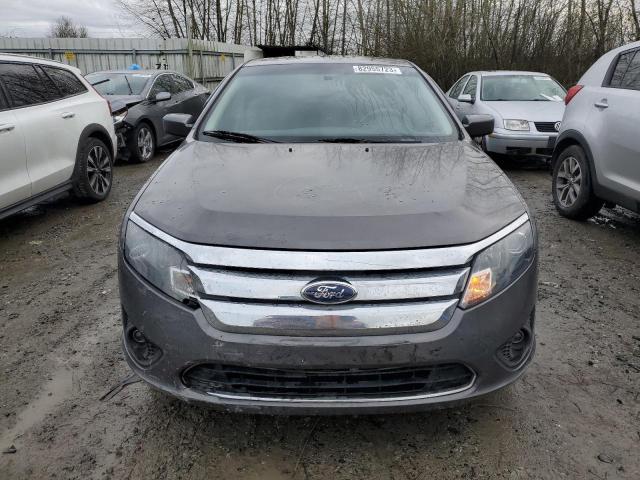 3FAHP0HA8CR273144 - 2012 FORD FUSION SE GRAY photo 5