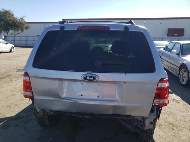 1FMCU49359KB29788 - 2009 FORD ESCAPE HYBRID SILVER photo 6