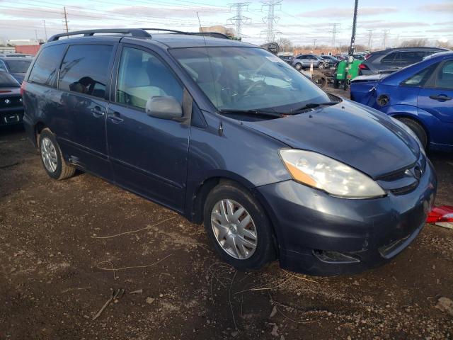 5TDZK23C37S072966 - 2007 TOYOTA SIENNA CE BLUE photo 4