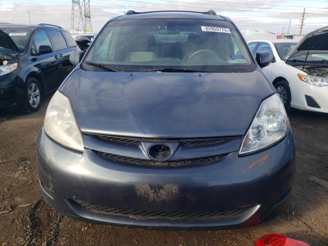 5TDZK23C37S072966 - 2007 TOYOTA SIENNA CE BLUE photo 5