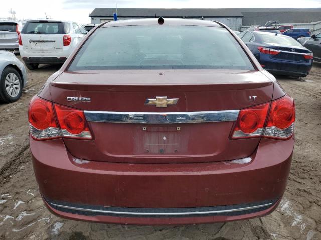 1G1PF5SC8C7201537 - 2012 CHEVROLET CRUZE LT BURGUNDY photo 6