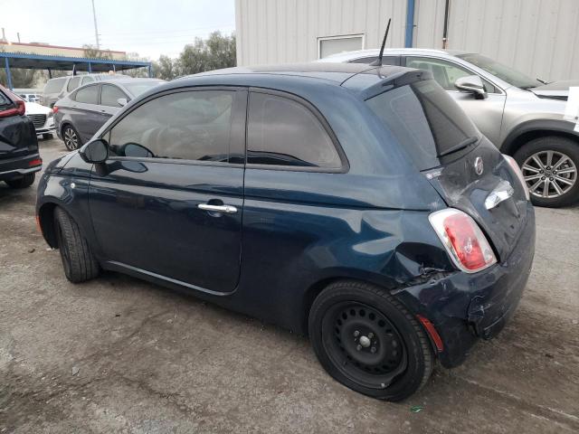 3C3CFFAR2FT508059 - 2015 FIAT 500 POP BLUE photo 2