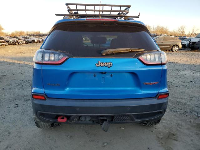 1C4PJMBN0KD192737 - 2019 JEEP CHEROKEE TRAILHAWK BLUE photo 6