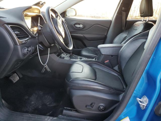 1C4PJMBN0KD192737 - 2019 JEEP CHEROKEE TRAILHAWK BLUE photo 7