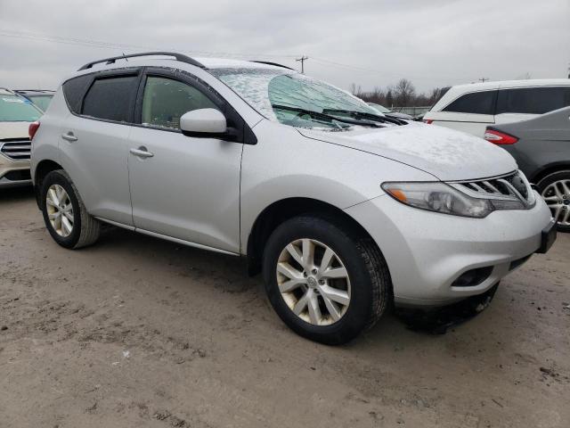 JN8AZ1MW8DW302125 - 2013 NISSAN MURANO S SILVER photo 4