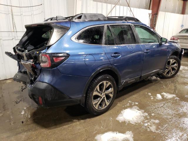 4S4BTALC1L3204378 - 2020 SUBARU OUTBACK LIMITED BLUE photo 3