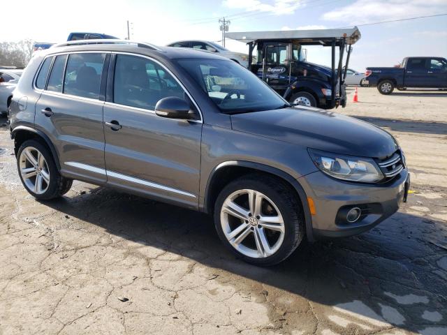 WVGBV3AX1EW090167 - 2014 VOLKSWAGEN TIGUAN S GRAY photo 4