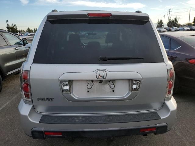 5FNYF28278B005602 - 2008 HONDA PILOT VP SILVER photo 6