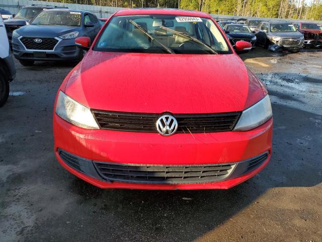 3VWLL7AJ4CM339332 - 2012 VOLKSWAGEN JETTA TDI RED photo 5