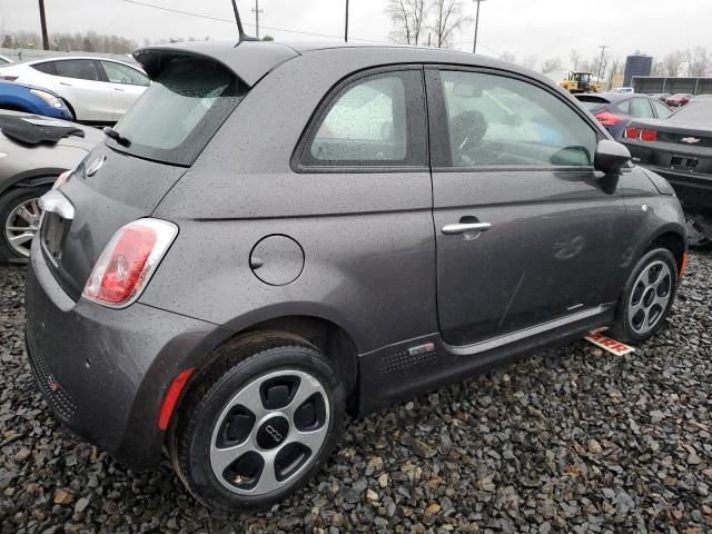 3C3CFFGE7FT503783 - 2015 FIAT 500 ELECTRIC GRAY photo 3