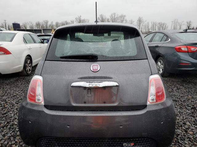 3C3CFFGE7FT503783 - 2015 FIAT 500 ELECTRIC GRAY photo 6