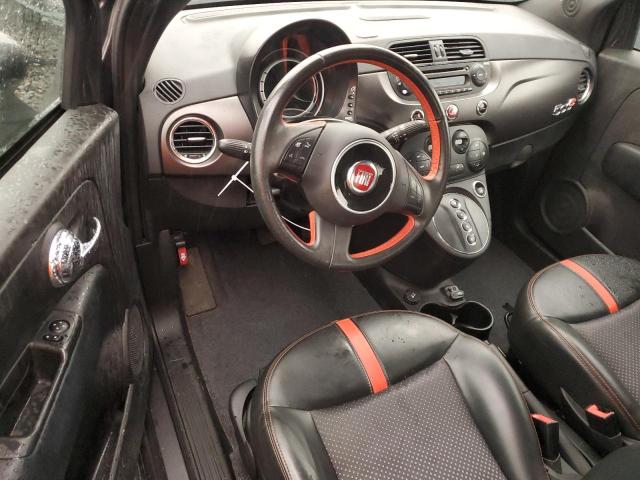 3C3CFFGE7FT503783 - 2015 FIAT 500 ELECTRIC GRAY photo 8