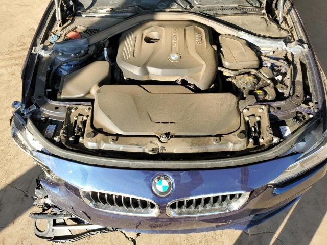 WBA8B9C57JK886443 - 2018 BMW 330 I BLUE photo 11