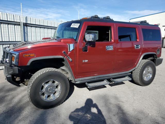 5GRGN23U73H100787 - 2003 HUMMER H2 RED photo 1