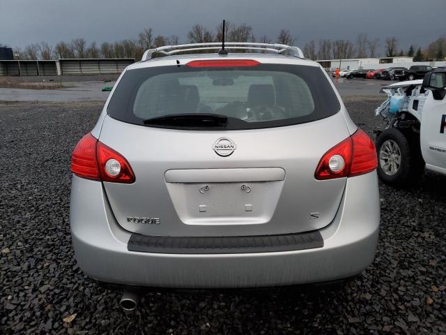 JN8AS5MV3AW611113 - 2010 NISSAN ROGUE S SILVER photo 6