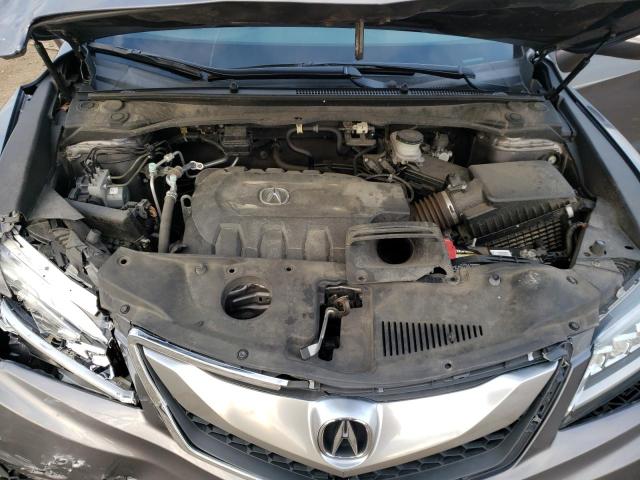 5J8TB4H32JL020779 - 2018 ACURA RDX GRAY photo 11