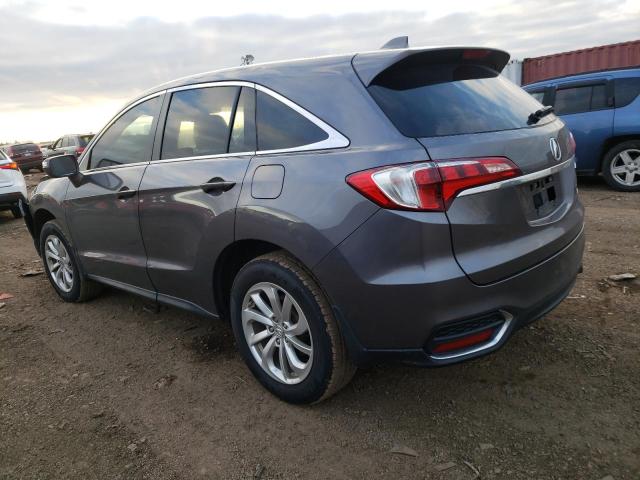 5J8TB4H32JL020779 - 2018 ACURA RDX GRAY photo 2