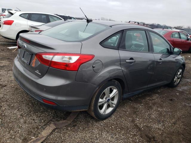 1FADP3F29EL234379 - 2014 FORD FOCUS SE GRAY photo 3