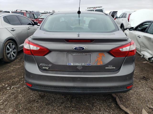 1FADP3F29EL234379 - 2014 FORD FOCUS SE GRAY photo 6