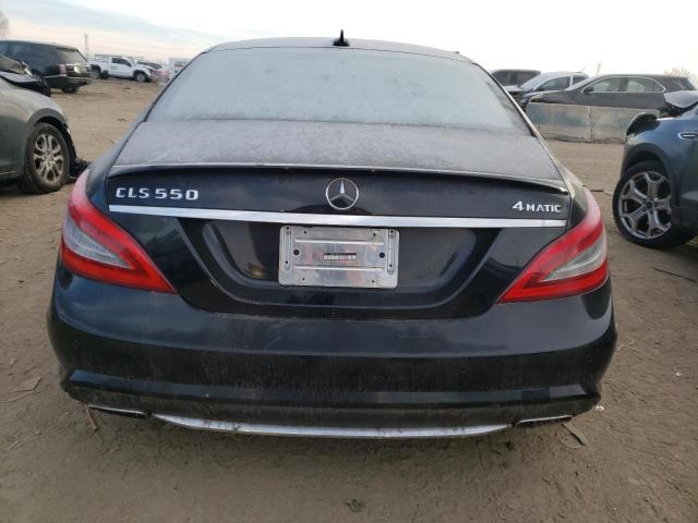 WDDLJ9BB1CA051217 - 2012 MERCEDES-BENZ CLS 550 4MATIC BLACK photo 6