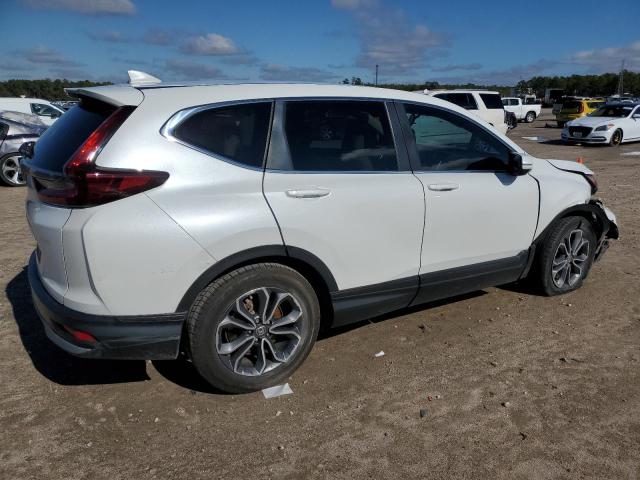 7FARW1H59ME008802 - 2021 HONDA CR-V EX WHITE photo 3