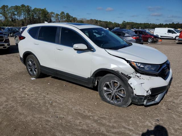 7FARW1H59ME008802 - 2021 HONDA CR-V EX WHITE photo 4