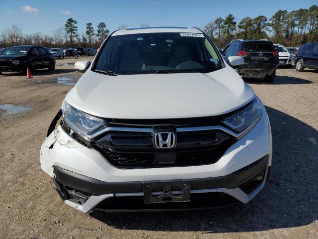 7FARW1H59ME008802 - 2021 HONDA CR-V EX WHITE photo 5