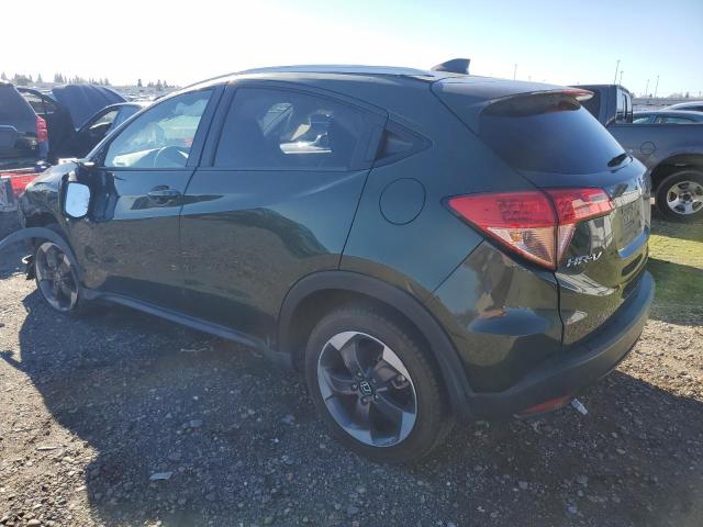 3CZRU5H72JM702145 - 2018 HONDA HR-V EXL GREEN photo 2