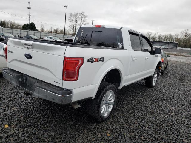 1FTEW1EF0FFA98542 - 2015 FORD F150 SUPERCREW WHITE photo 3