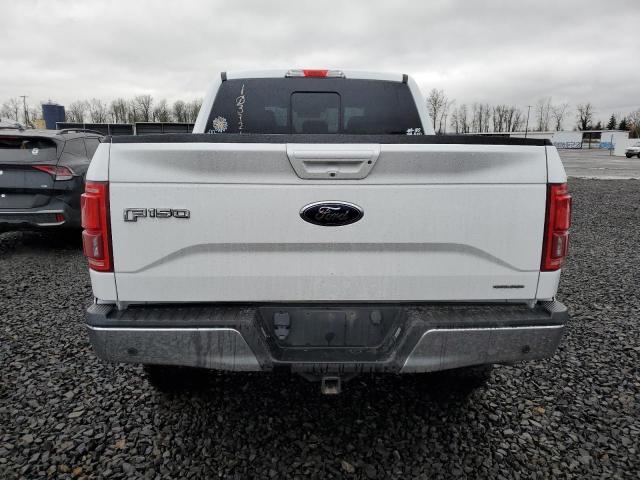 1FTEW1EF0FFA98542 - 2015 FORD F150 SUPERCREW WHITE photo 6