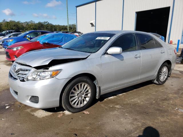 4T1BF3EK5AU543756 - 2010 TOYOTA CAMRY BASE SILVER photo 1