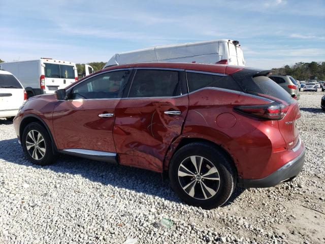 5N1AZ2MJ8KN134832 - 2019 NISSAN MURANO S MAROON photo 2