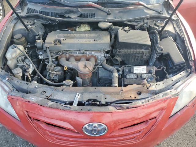 4T1BE46K77U625830 - 2007 TOYOTA CAMRY CE RED photo 11