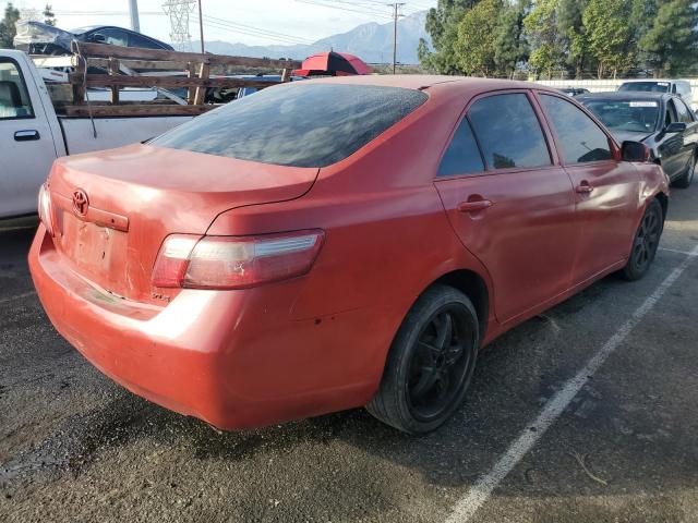 4T1BE46K77U625830 - 2007 TOYOTA CAMRY CE RED photo 3